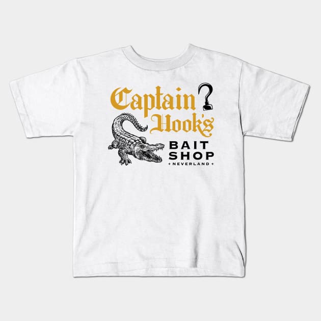 Bait Shop Kids T-Shirt by LeesaMay